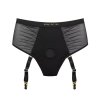 HARNESS LINGERIE IDYLLE - XS - BLACK